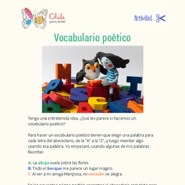 Vocabulario poético