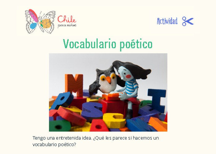 Vocabulario poético