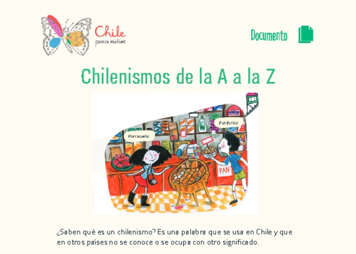 Chilenismos de la A a la Z