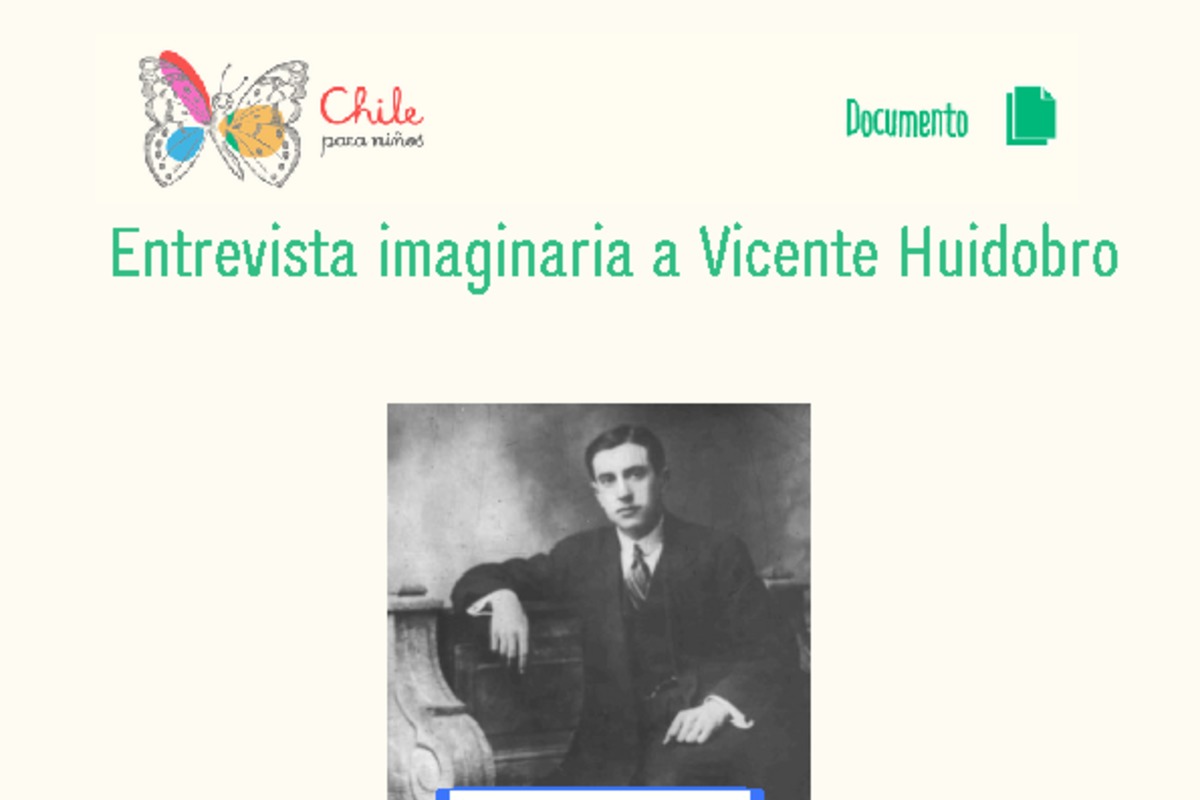 Entrevista imaginaria a Vicente Huidobro