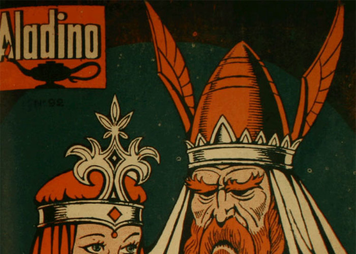 6. Portada de revista Aladino, número 92, 1951.