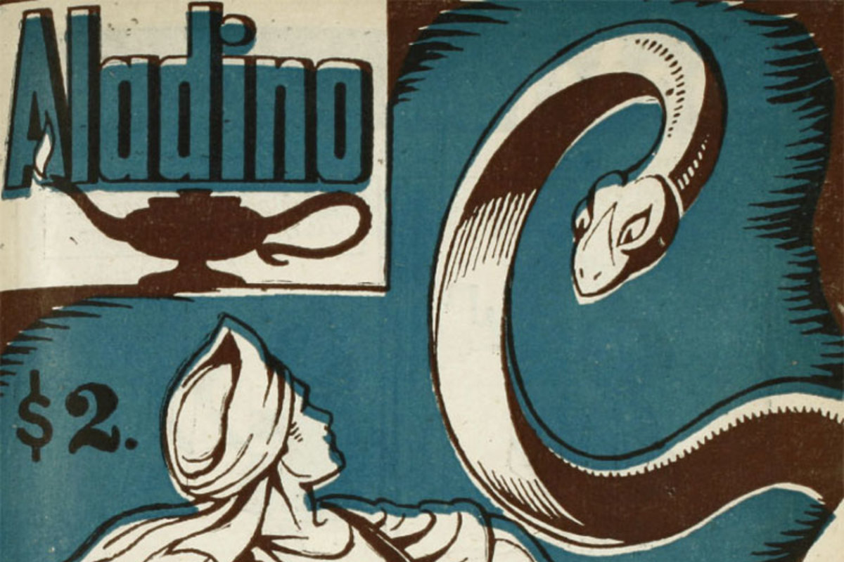 7. Portada de revista Aladino, número 17, 1949.