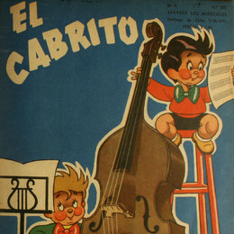 9. Portada de revista El  Cabrito, número 205, 5 de septiembre de 1945.