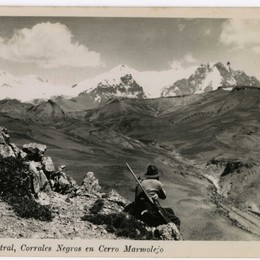 5. Vista desde el cerro Marmolejo ubicado en el Parque Nacional El Morado, en el Cajón del Maipo.