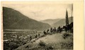  7. El pueblo de San José de Maipo visto de La Canchilla, alrededor de 1900.