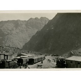 12. Cordillera de Los Andes, Estación Juncal, año 1910.