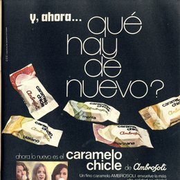 Caramelo chicle de Ambrosoli. Mampato 354.