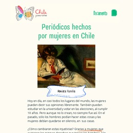 Periódicos hechos por mujeres en Chile