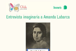 Entrevista imaginaria a Amanda Labarca