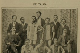 1. Talca National Footbal Club en 1910. Revista Zig Zag 271 (30 de abril ,1910).