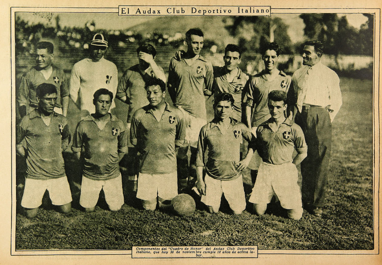 3. Audax Italiano en 1928. Los Sports 299 (30 noviembre, 1928)