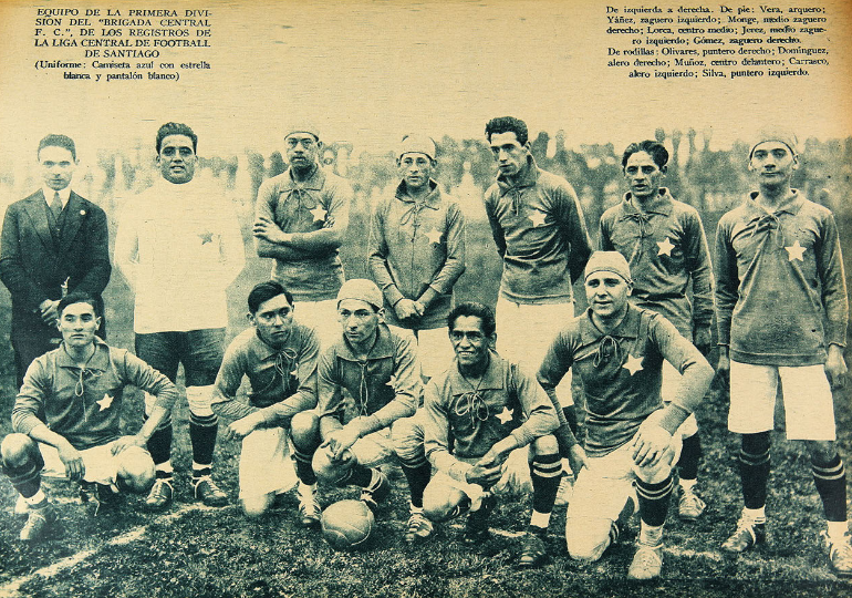 4. Brigada Central en 1927. Revista Los Sports 229 (29 de julio, 1927).