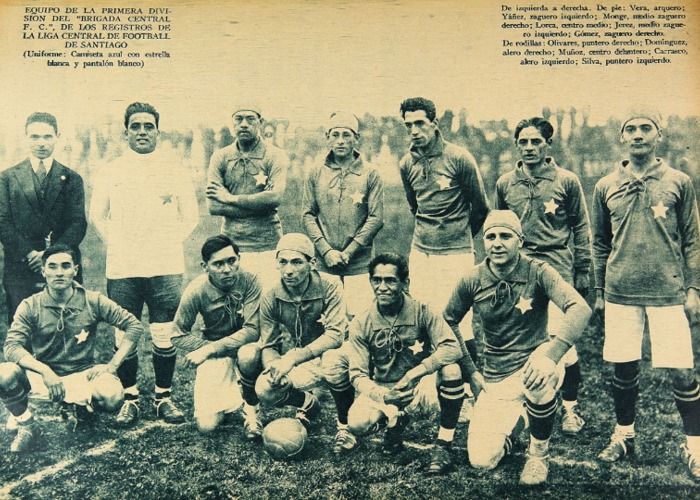 4. Brigada Central en 1927. Revista Los Sports 229 (29 de julio, 1927).