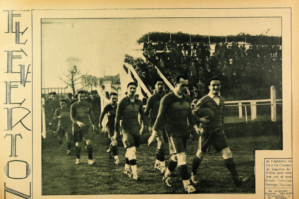 6. Everton de Valparaíso en 1928. Revista Los Sports 276 (22 de junio, 1928).