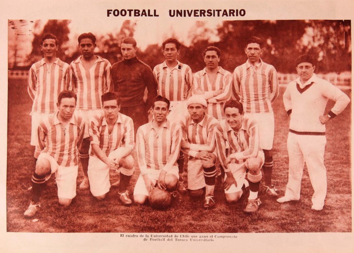 12. Universidad de Chile en 1929. Revista Los Sports 345 (18 octubre 1929).