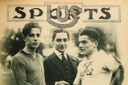 14. Enfrentamiento de dos equipos de la Escuela Naval, de la zona zur y de la zona norte. Portada revista Los Sports 23 (1923).