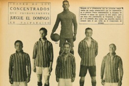3. Equipo de la selección chilena de 1926.
