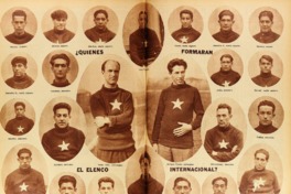 4. La selección chilena que compitió en el campeonato mundial del año 1930.