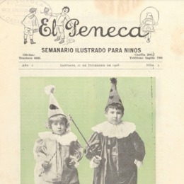 1. Rosita Harrison. El Peneca 3, 7 de diciembre de 1908.