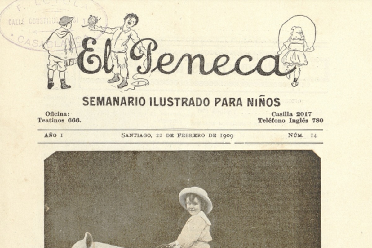 6. Jorge Balmaceda. El Peneca 14, 22 de febrero de 1909.