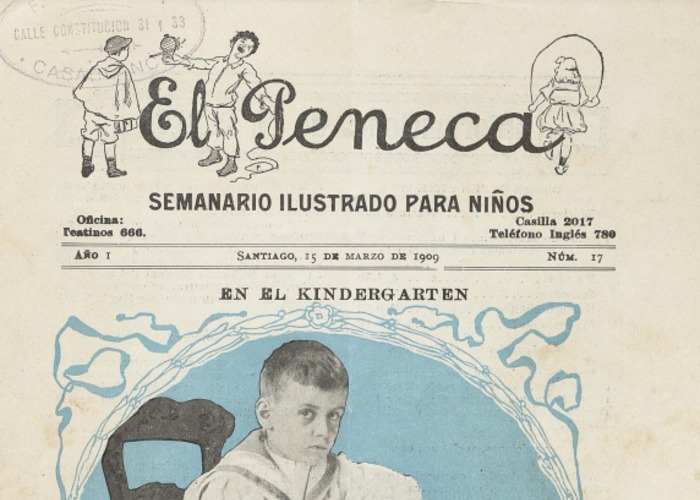 6. Jorge Balmaceda. El Peneca 14, 22 de febrero de 1909.