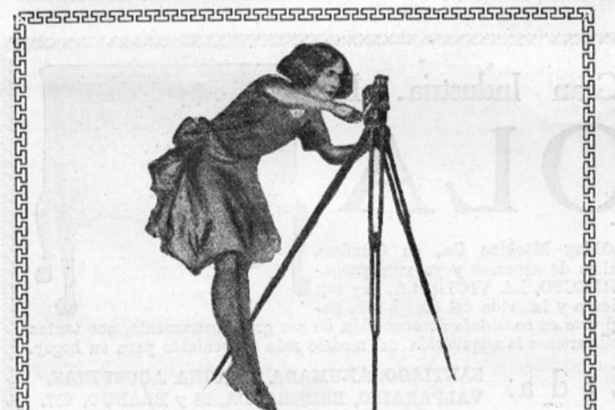 4. Publicidad de un máquina para grabar y ver películas de la casa Hans Frey. Revista Familia 180 (diciembre 1924).