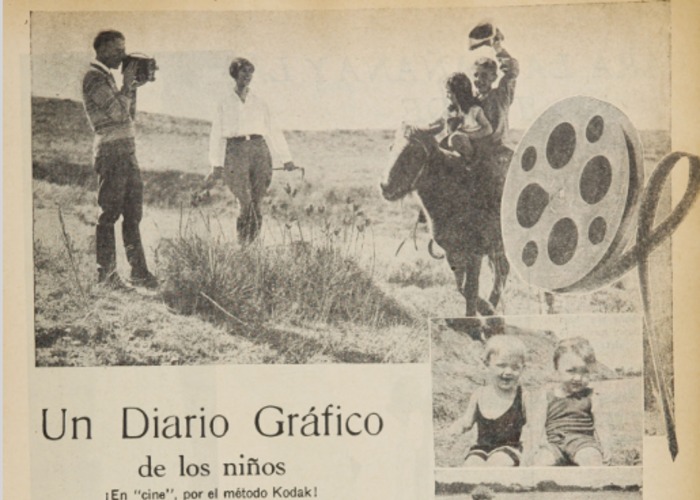 5. Publicidad de un máquina para grabar y ver películas Kodak. Revista Para Todos 58 (24 diciembre 1929).