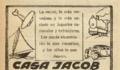 10. Publicidad de juguetes de la Casa Jacob. RevistaChascon 30 (18 de noviembre 1936).