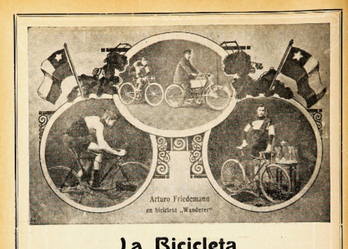 13. Publicidad de la bicicleta Wanderer. Revista Negro y Blanco 1 (1 de diciembre 1911)