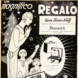 14. Publicidad de reproductores de música de la Casa Hans Frey. Revista Para todos 6 (1927).