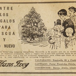 15. Publicidad de máquina fotográfica de Hans Frey. Revista El Peneca 683 (19 de diciembre 1921).