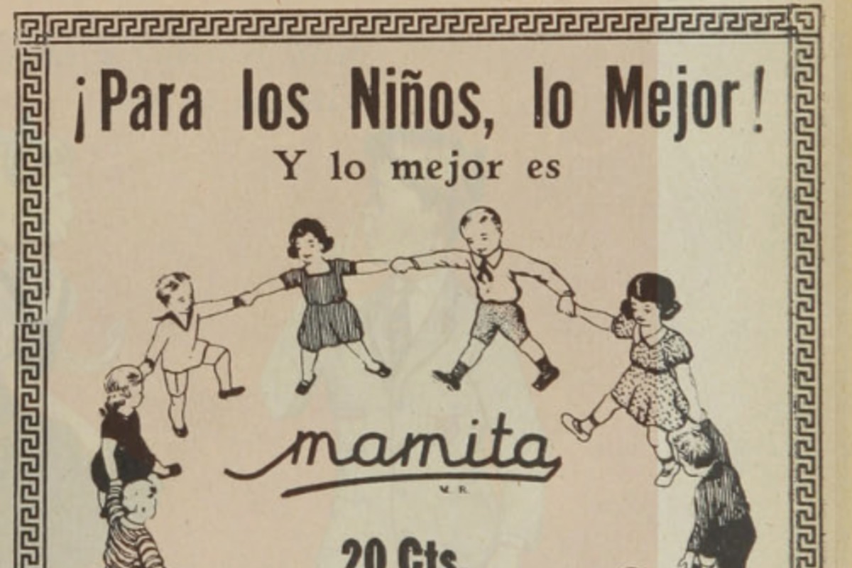 16. Publicidad de la revista infantil Mamita. Revista Para todos 100 (4 de agosto 1931).