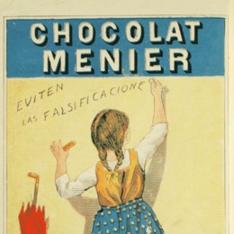 20. Publicidad de chocolate Menier. Revista Zig Zag 413 (18 de enero 1913).