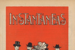 1. Portada de Instantáneas 20 (12 de agosto de 1900).
