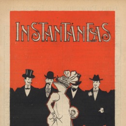 1. Portada de Instantáneas 20 (12 de agosto de 1900).