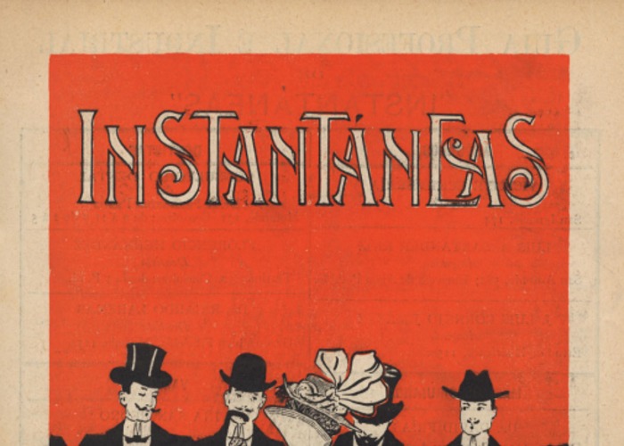 1. Portada de Instantáneas 20 (12 de agosto de 1900).