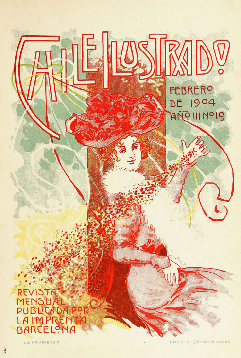 3. Portada de Chile ilustrado 19 (febrero de 1904). 3. Portada de Chile ilustrado 19 (febrero de 1904).