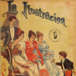 4. Portada de La ilustración 1 (enero de 1905).