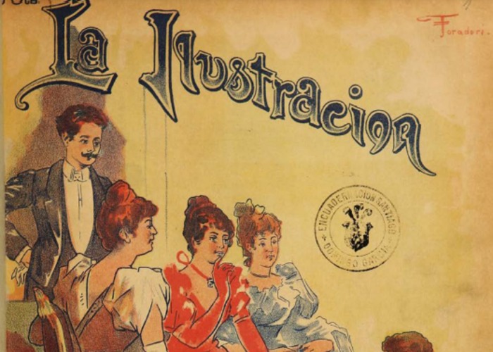 4. Portada de La ilustración 1 (enero de 1905).