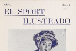 9. Portada de El Sport ilustrado 1 (14 de qagosto de 1909).