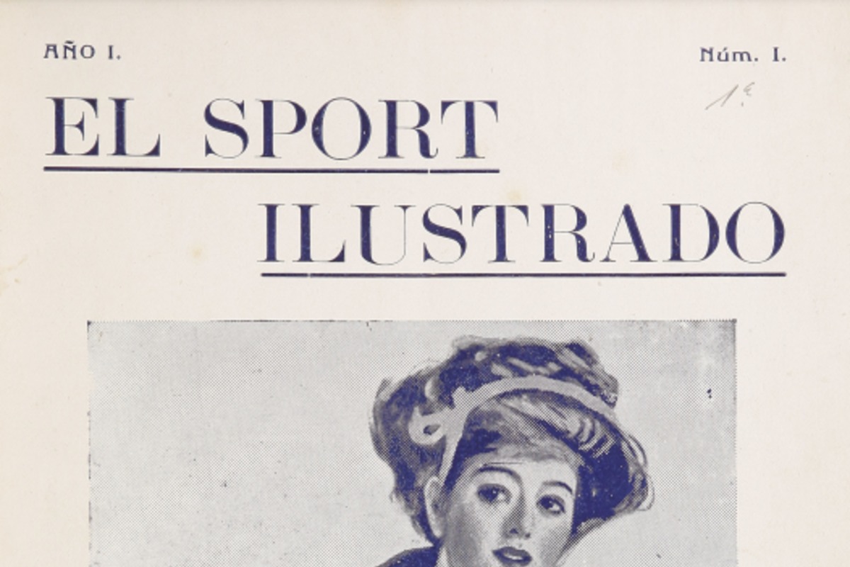 9. Portada de El Sport ilustrado 1 (14 de qagosto de 1909).
