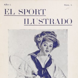9. Portada de El Sport ilustrado 1 (14 de qagosto de 1909).