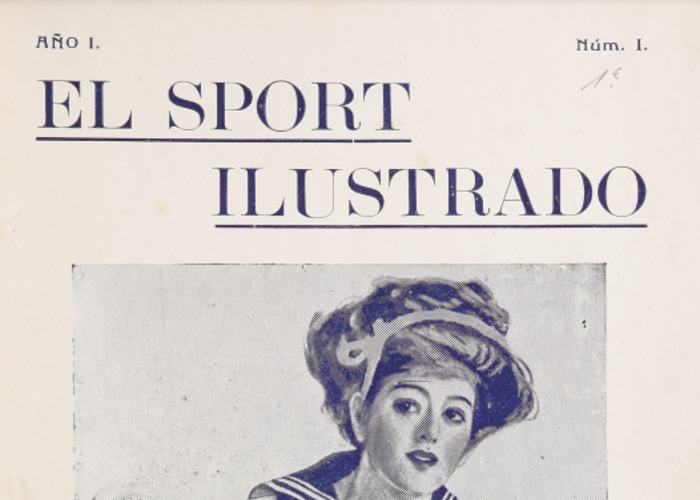 9. Portada de El Sport ilustrado 1 (14 de qagosto de 1909).