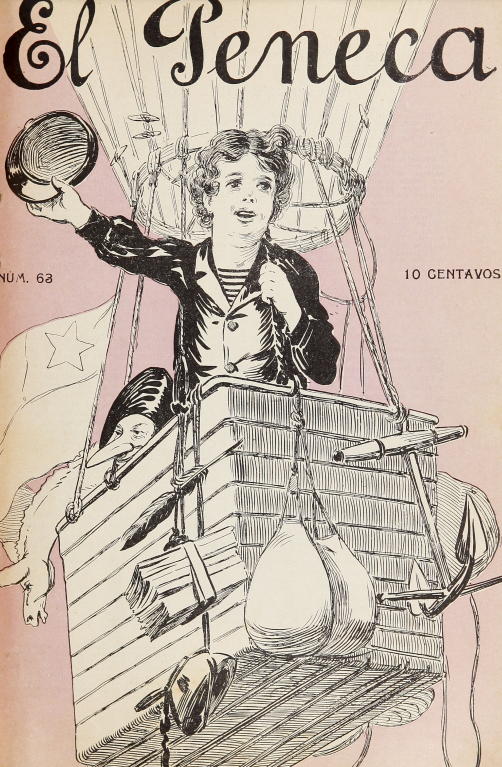 10. Portada de El Peneca 63 (31 enero 1910). 10. Portada de El Peneca 63 (31 enero 1910).
