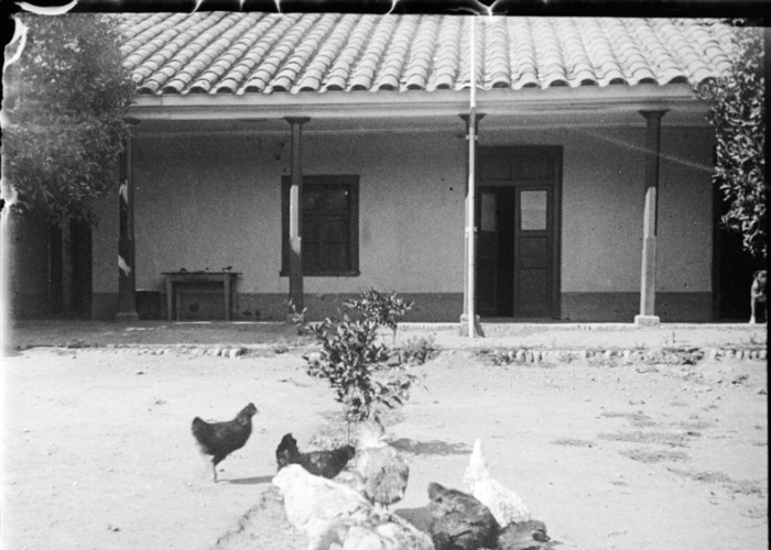 10. Escena en el campo Lepanto, Valdivia. Fotografía de Julio Bertrand Vidal, entre 1905 y 1907.