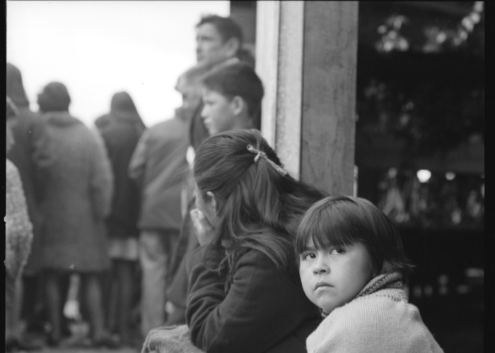 14. Reunión de campesinos, Osorno. Fotografía de Armindo Cardoso, 1973.