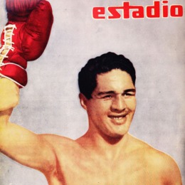 5. Arturo Godoy en la portada de la revista Estadio.