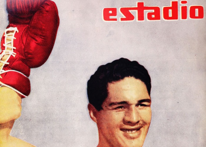 5. Arturo Godoy en la portada de la revista Estadio.