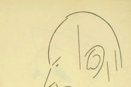 10. Caricatura de Pablo Neruda por Antonio Romera.
