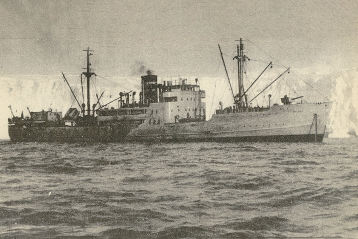 La primera expedición de Chile a la Antártica